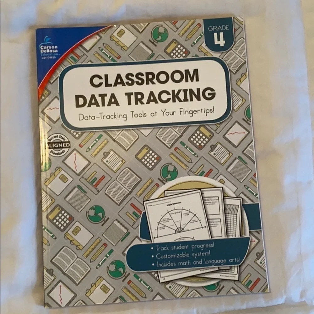 Classroom data tracking book